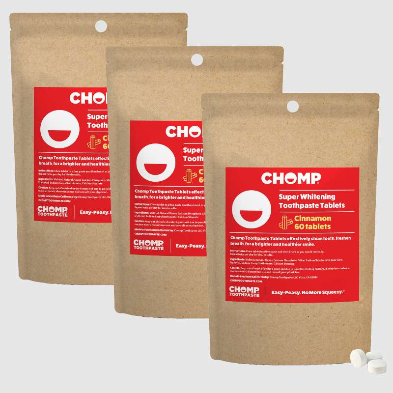 Super Whitening Cinnamon Toothpaste Tablets Refill
