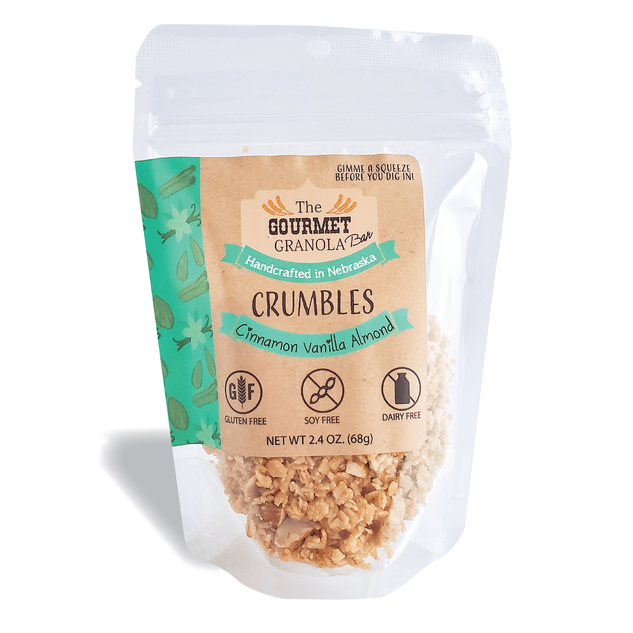 Cinnamon Vanilla Almond Crumbles