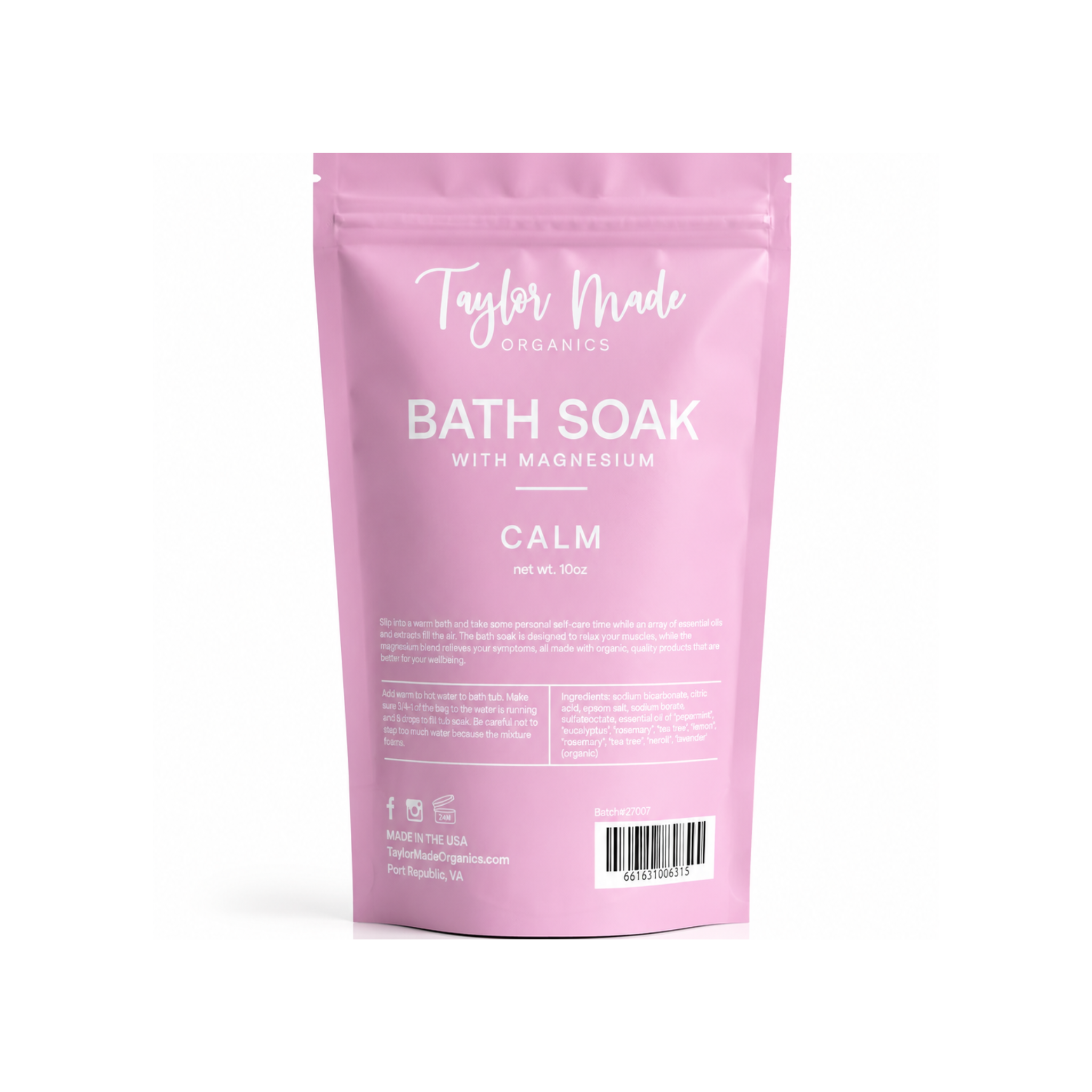 Bath Soaks with Magnesium