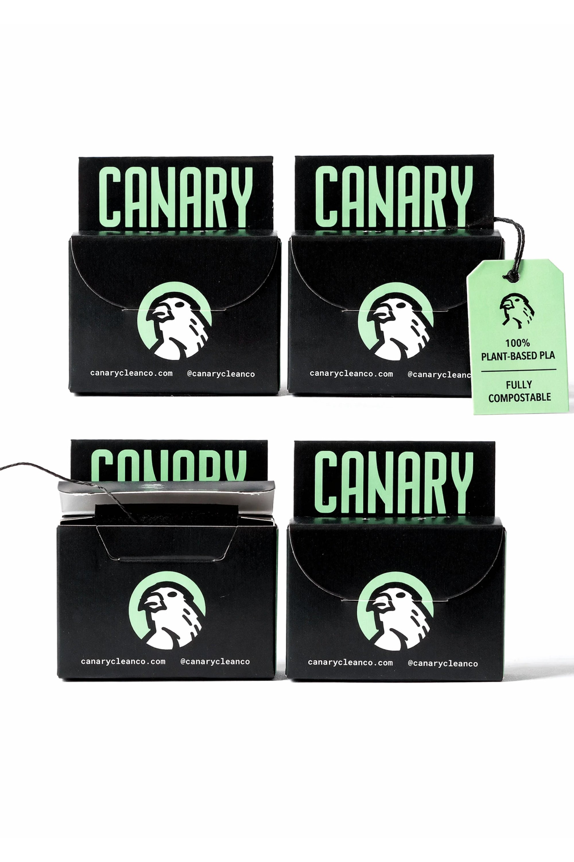 Charcoal Mint Dental Floss - Plastic-Free and Vegan