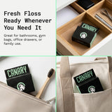 Charcoal Mint Dental Floss - Plastic-Free and Vegan