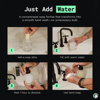 Unscented Concentrated Hand Soap Refill Bars