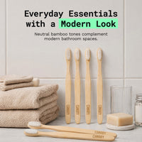 Fully Compostable Bamboo Toothbrush