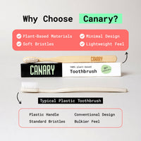 Fully Compostable Bamboo Toothbrush