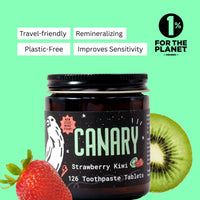 Strawberry + Kiwi Toothpaste Tablets