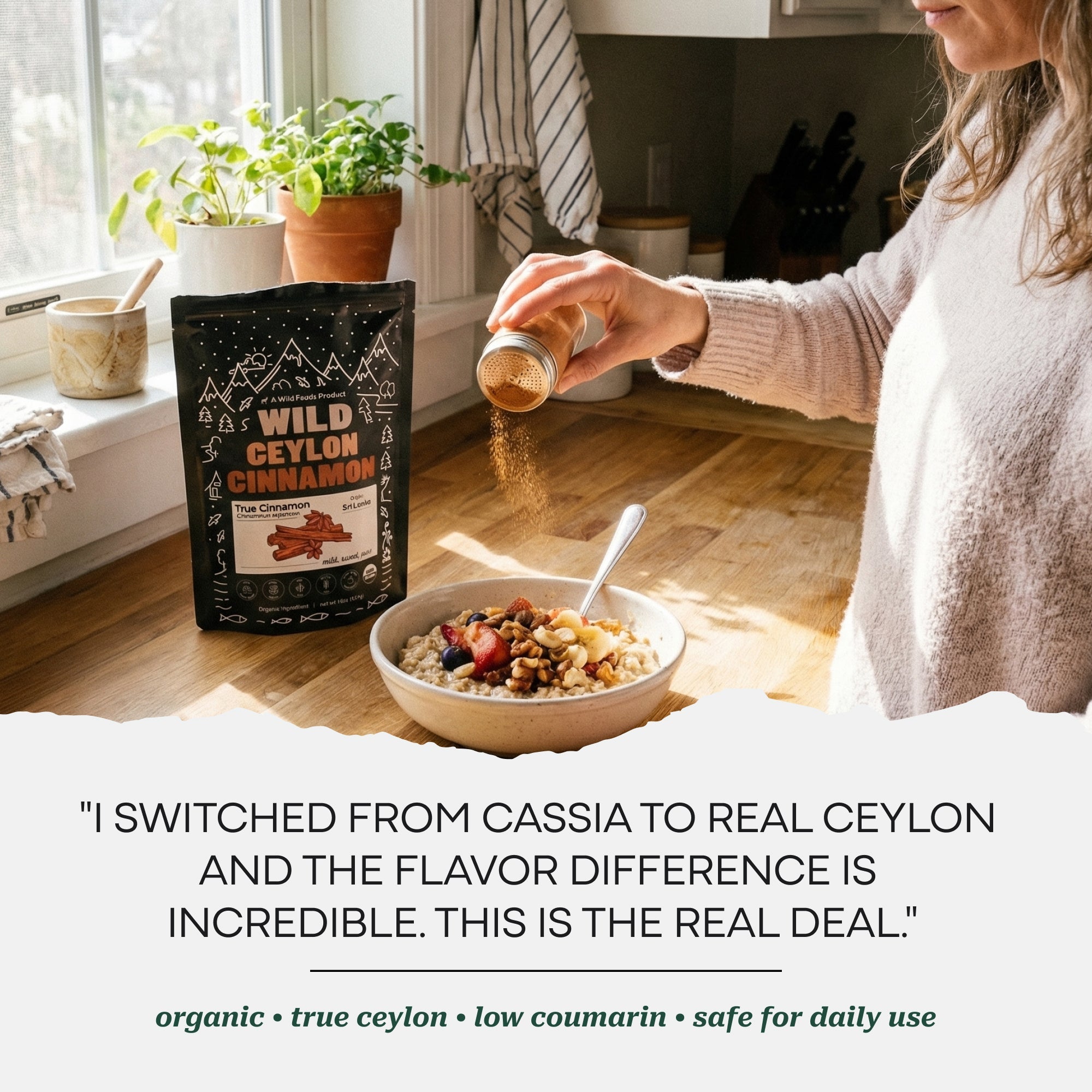 Organic Ceylon Cinnamon Powder