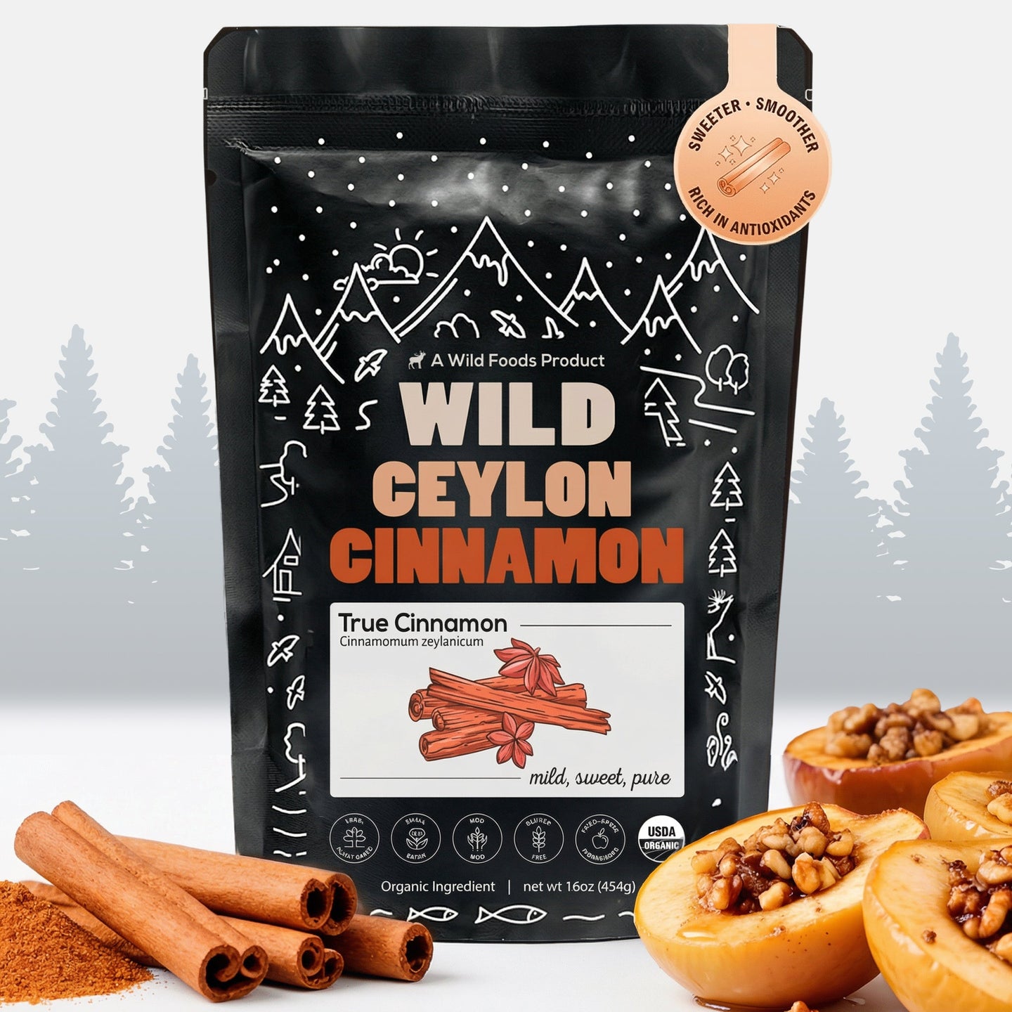 Organic Ceylon Cinnamon Powder