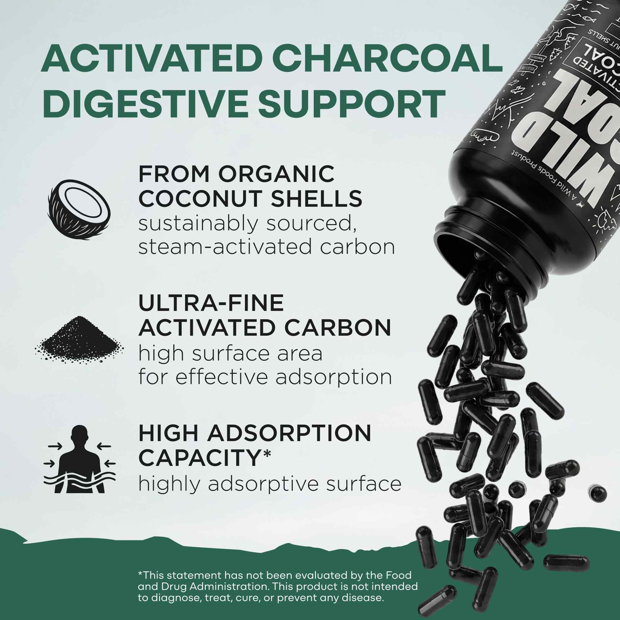 Activated Charcoal Capsules