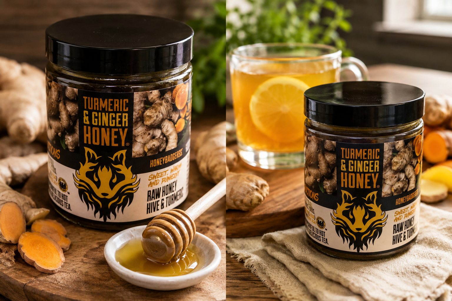 Turmeric & Ginger Honey