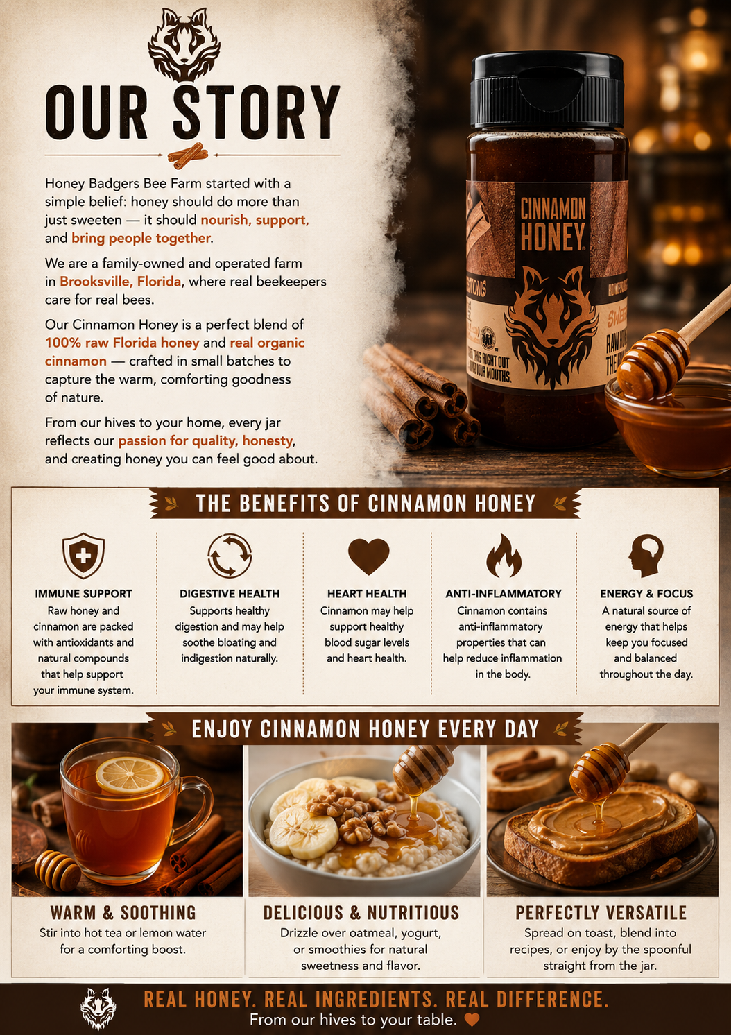 Cinnamon Honey