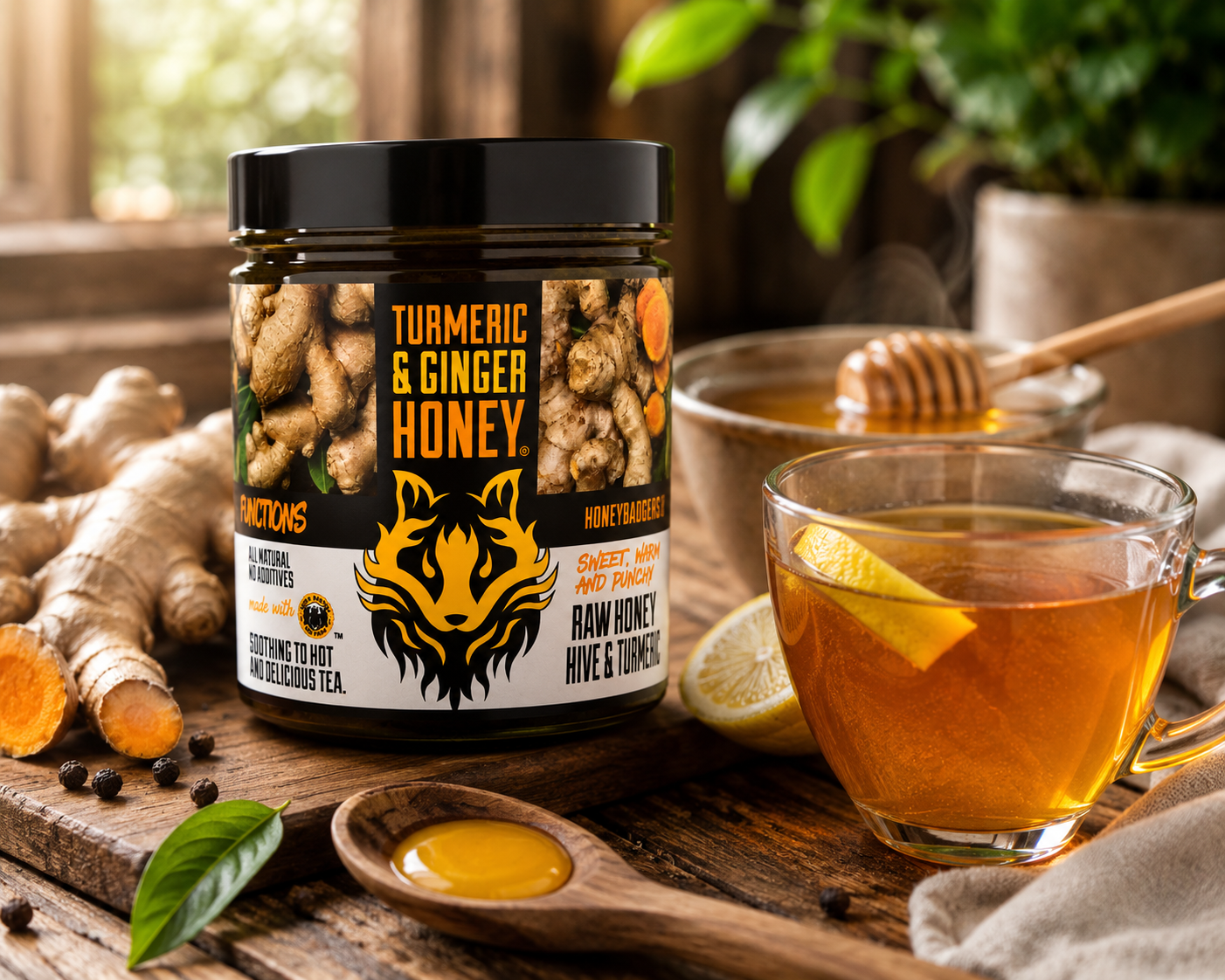 Turmeric & Ginger Honey