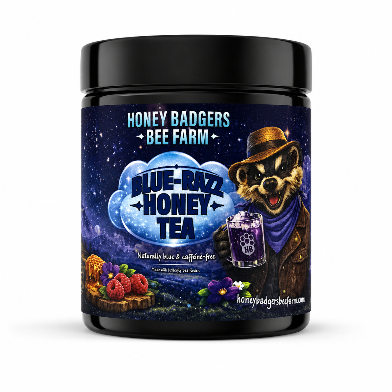 Blue Razz Honey Tea