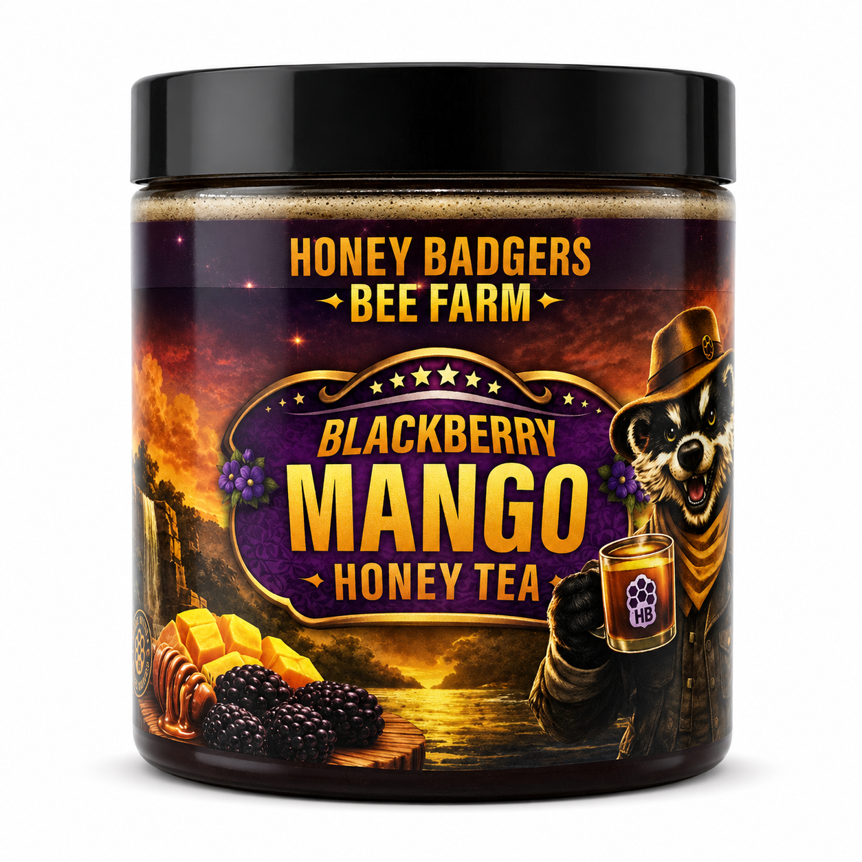 Blackberry Honey Tea