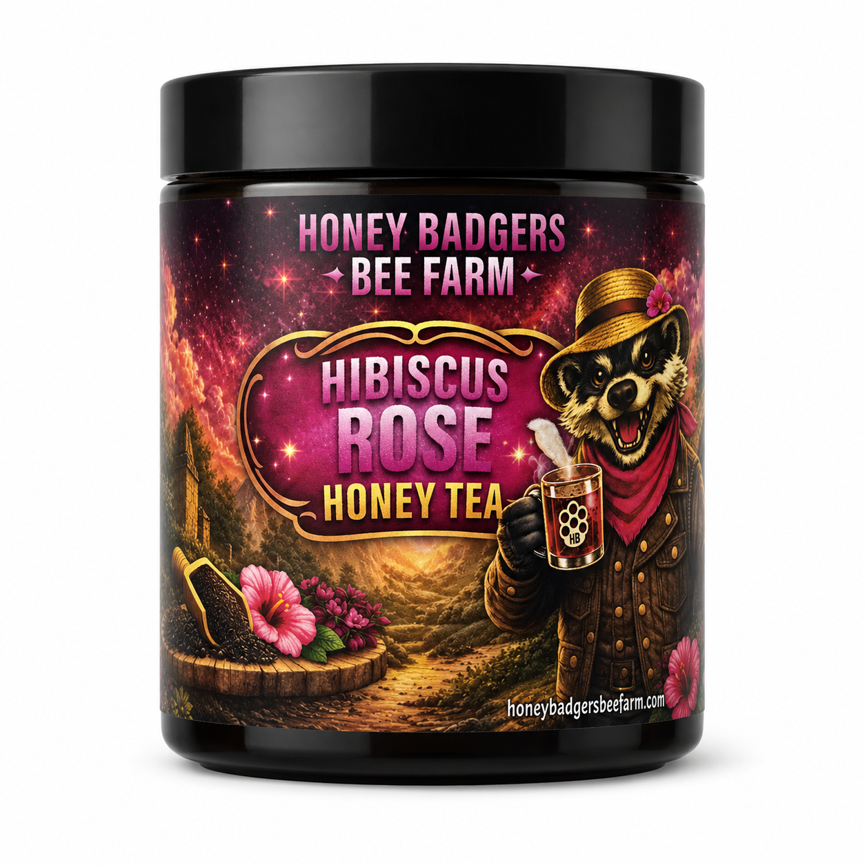Hibiscus & Rose Honey
