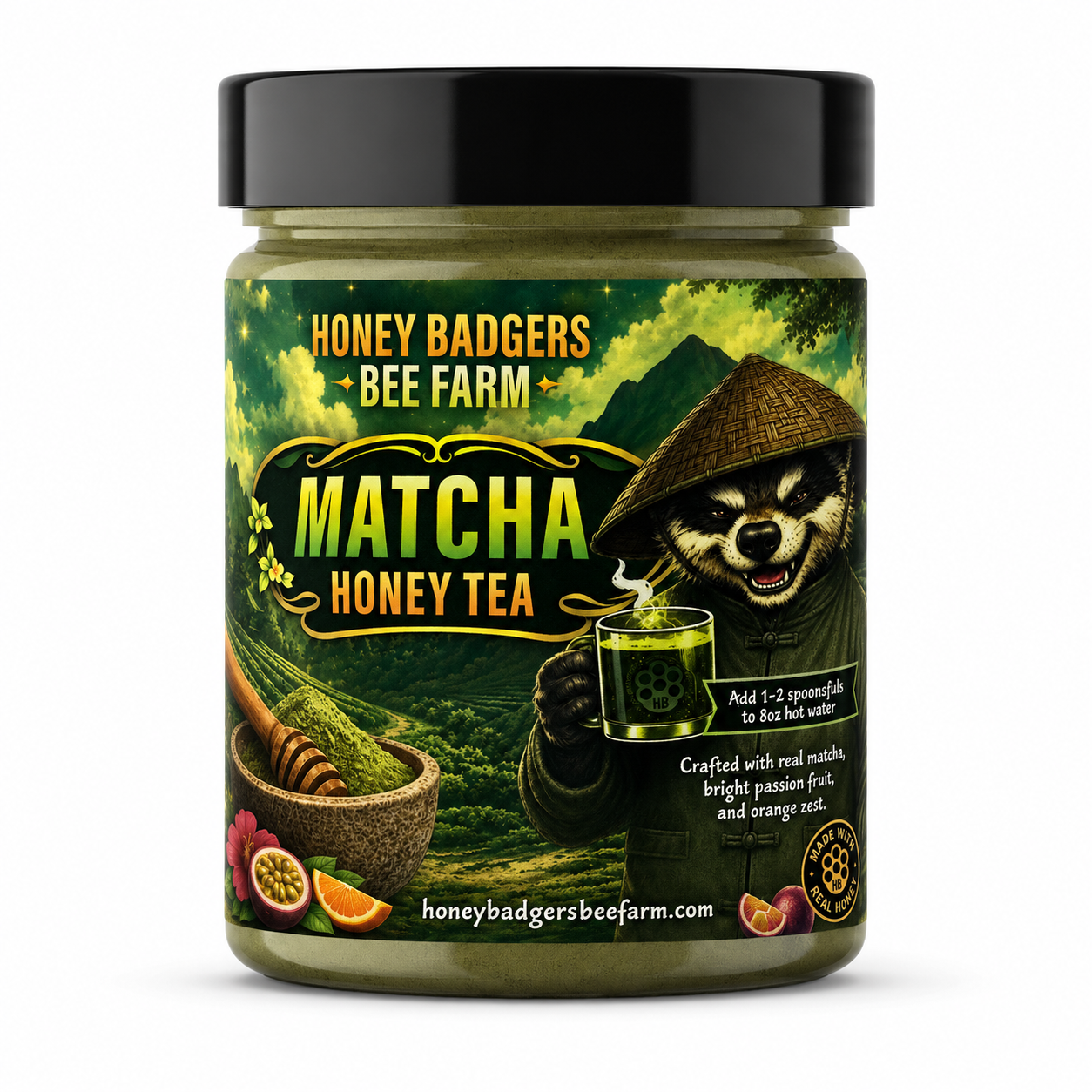 Matcha Green Honey Tea