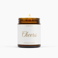 Cheers! Congratulations Jar Candle