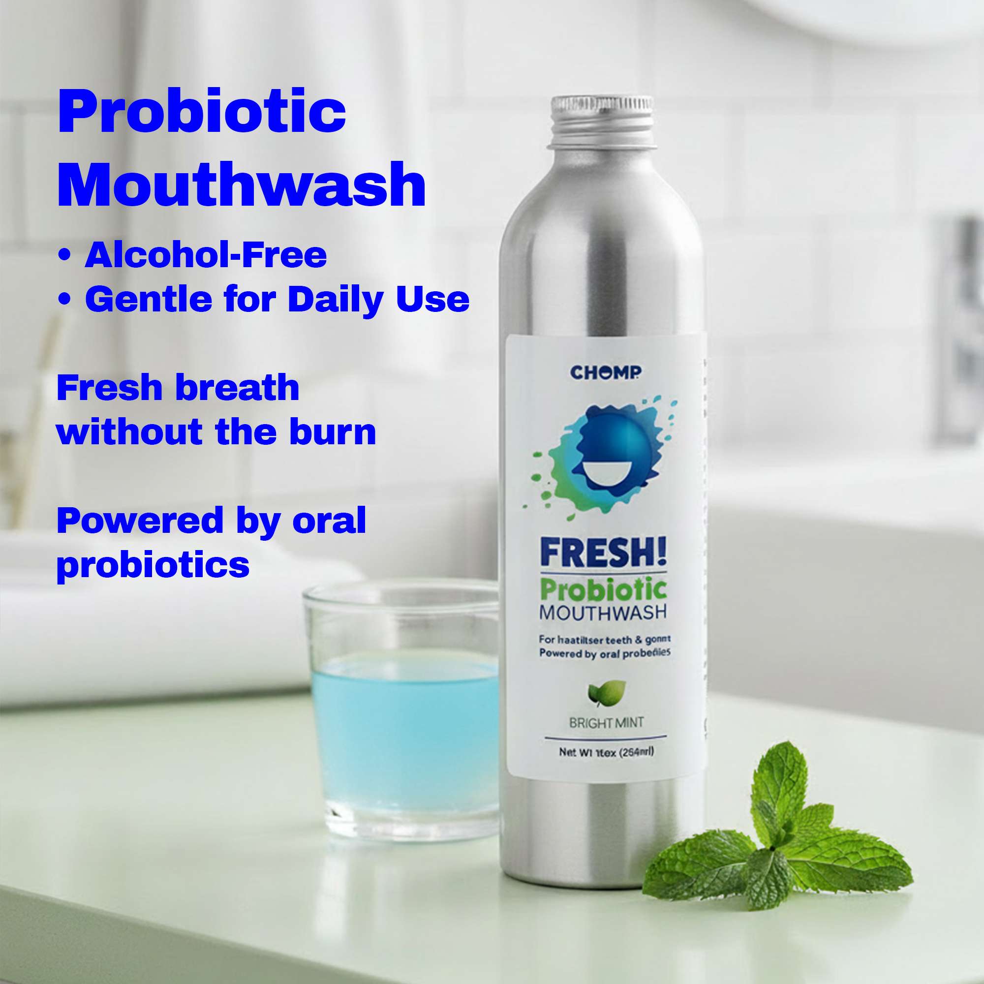 FRESH! Probiotic Mouthwash