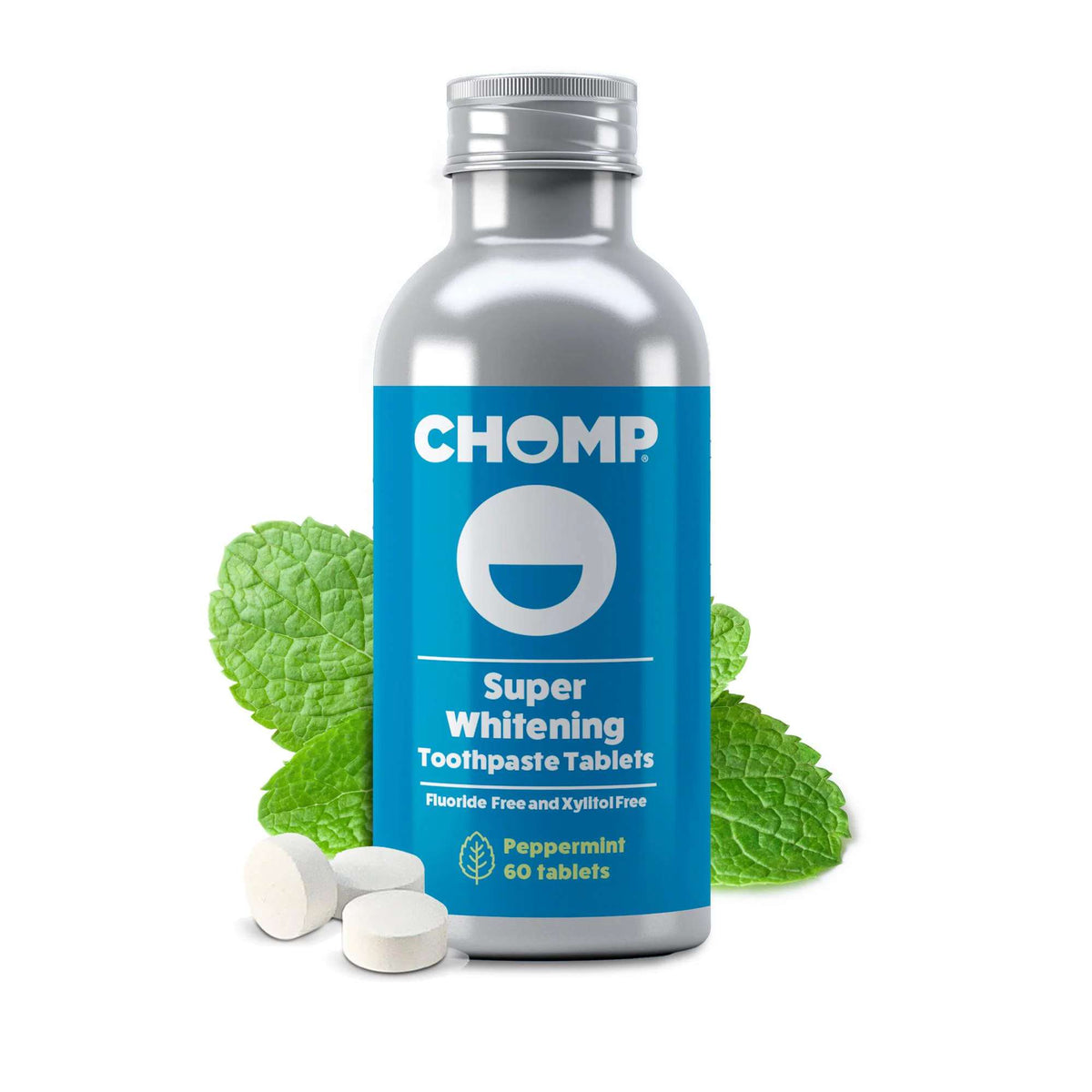 Super Whitening Peppermint Toothpaste Tablets