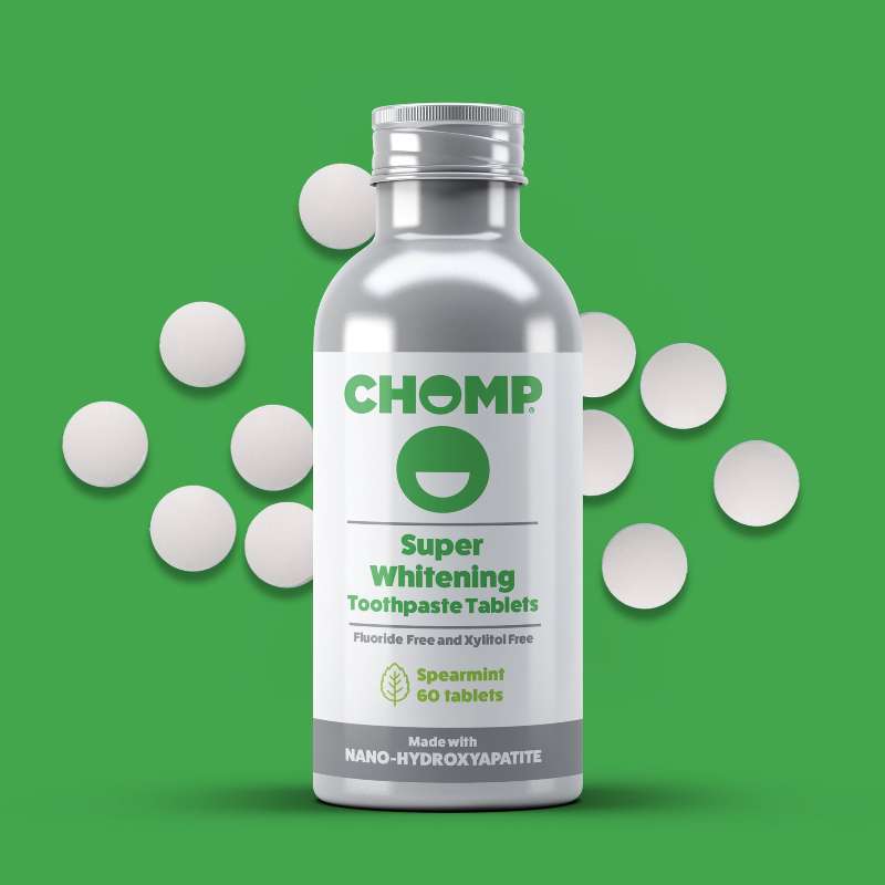 Super Whitening Spearmint NHAP Toothpaste Tablets