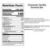 Cinnamon Vanilla Granola Bars
