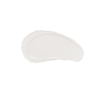 Clear skincare serum swatch displays a smooth, hydrating texture.
