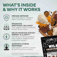 CocoTropic Organic Mushroom Mix for Energy & Focus