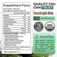 CocoTropic Organic Mushroom Mix for Energy & Focus