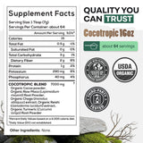 CocoTropic Organic Mushroom Mix for Energy & Focus