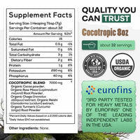 CocoTropic Organic Mushroom Mix for Energy & Focus