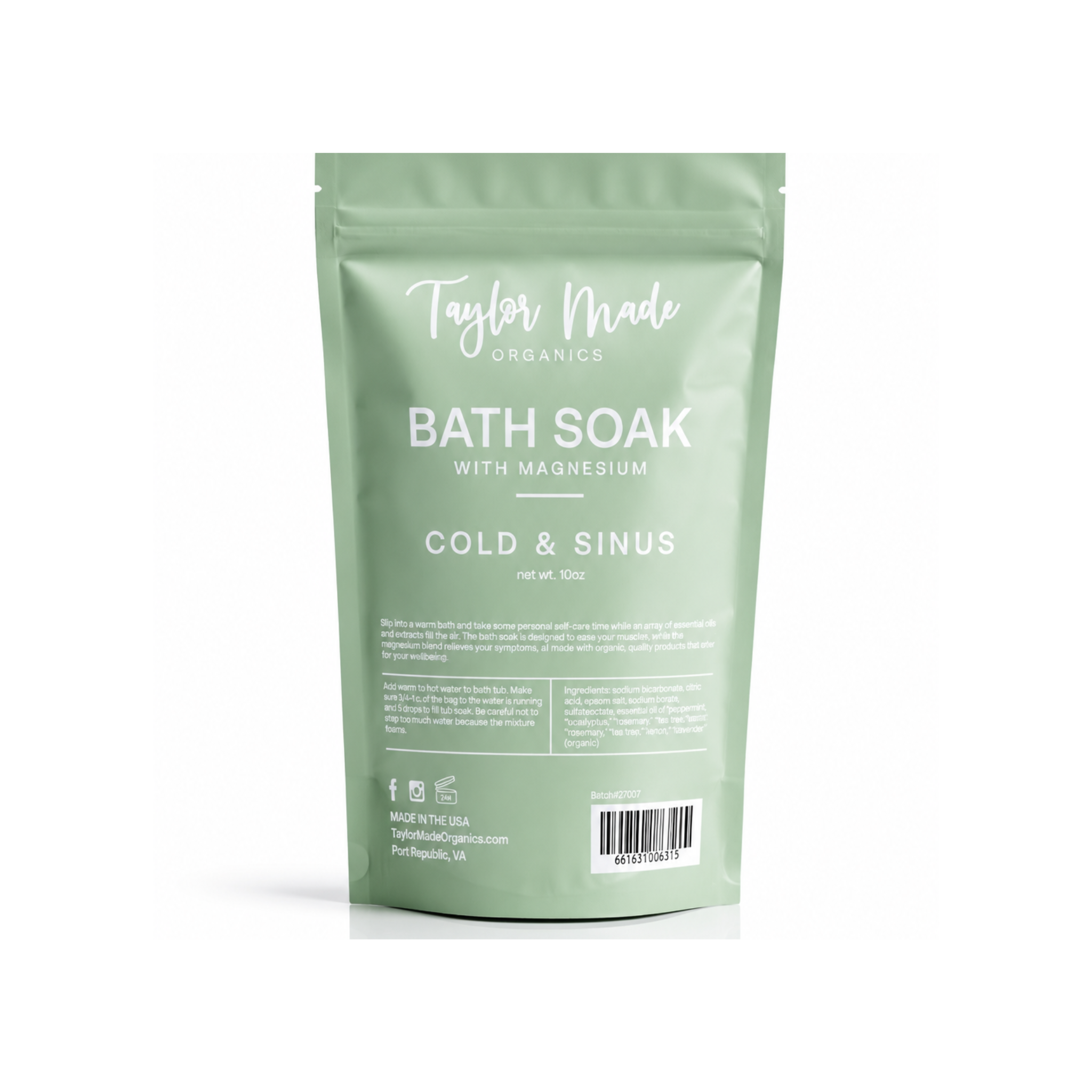 Bath Soaks with Magnesium