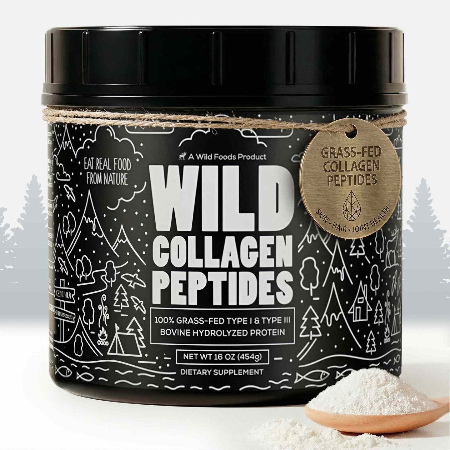 Grass-Fed Collagen Peptides – Skin, Hair & Joint Support