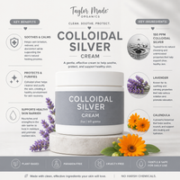 Colloidal Silver Organic Cream