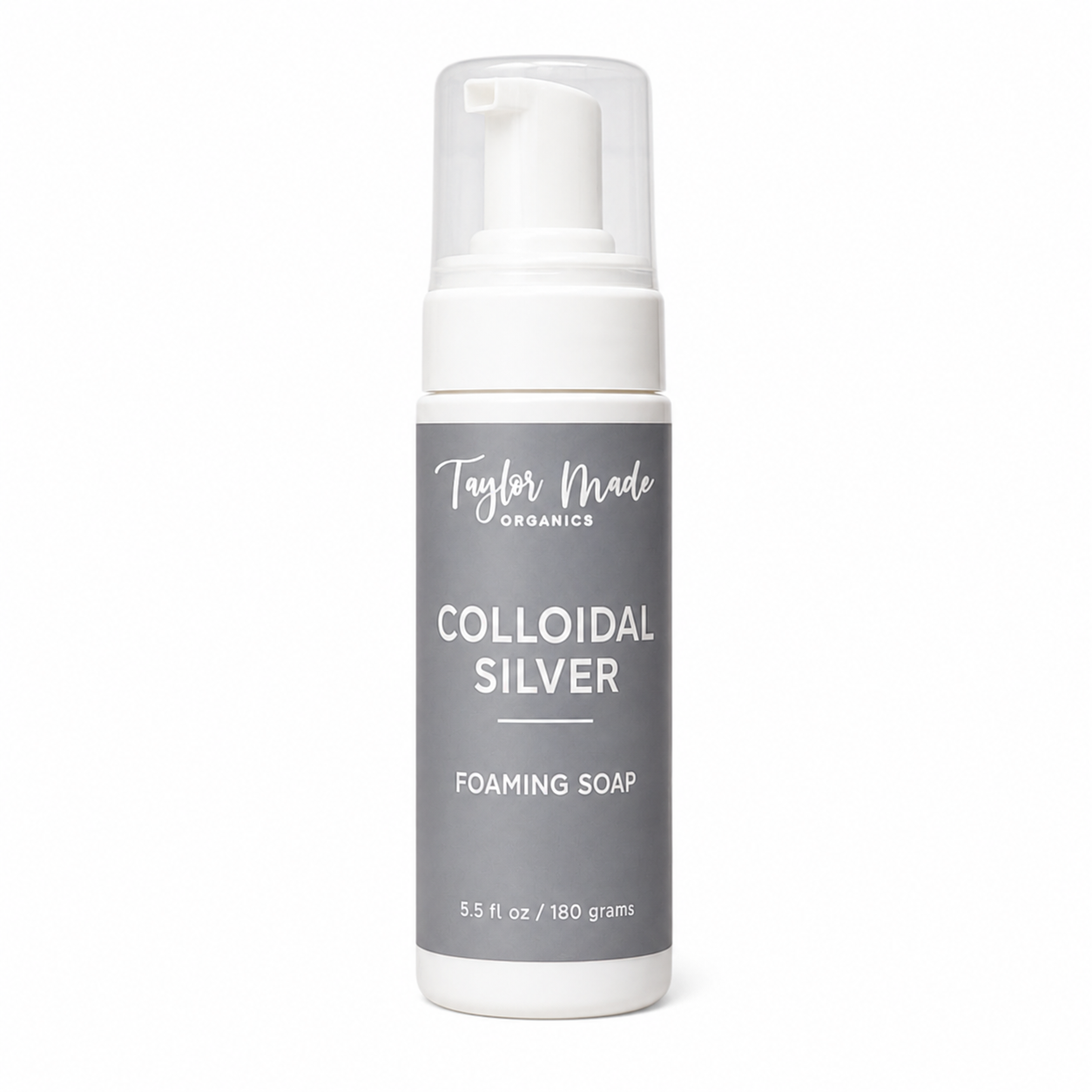 Colloidal Silver Organic Foaming Soap