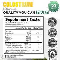 Colostrum – Gut Health & Immunity Boost