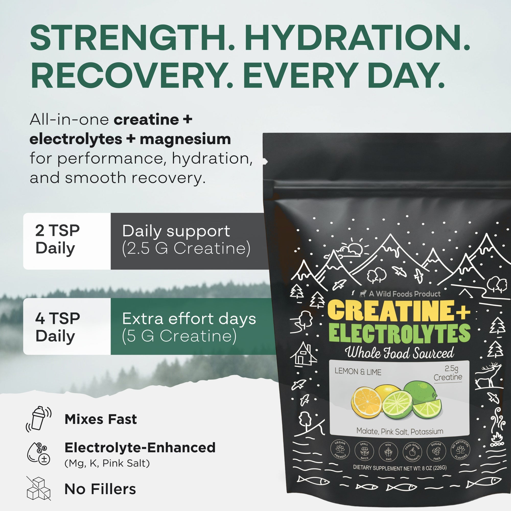 Wild Creatine + Electrolytes