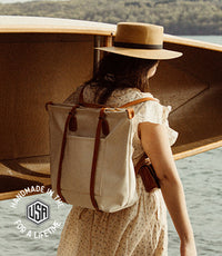 Canvas Crossroads Backpack Tote