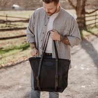 Leather Crossroads Backpack Tote