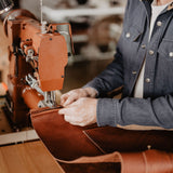 Leather Crossroads Backpack Tote