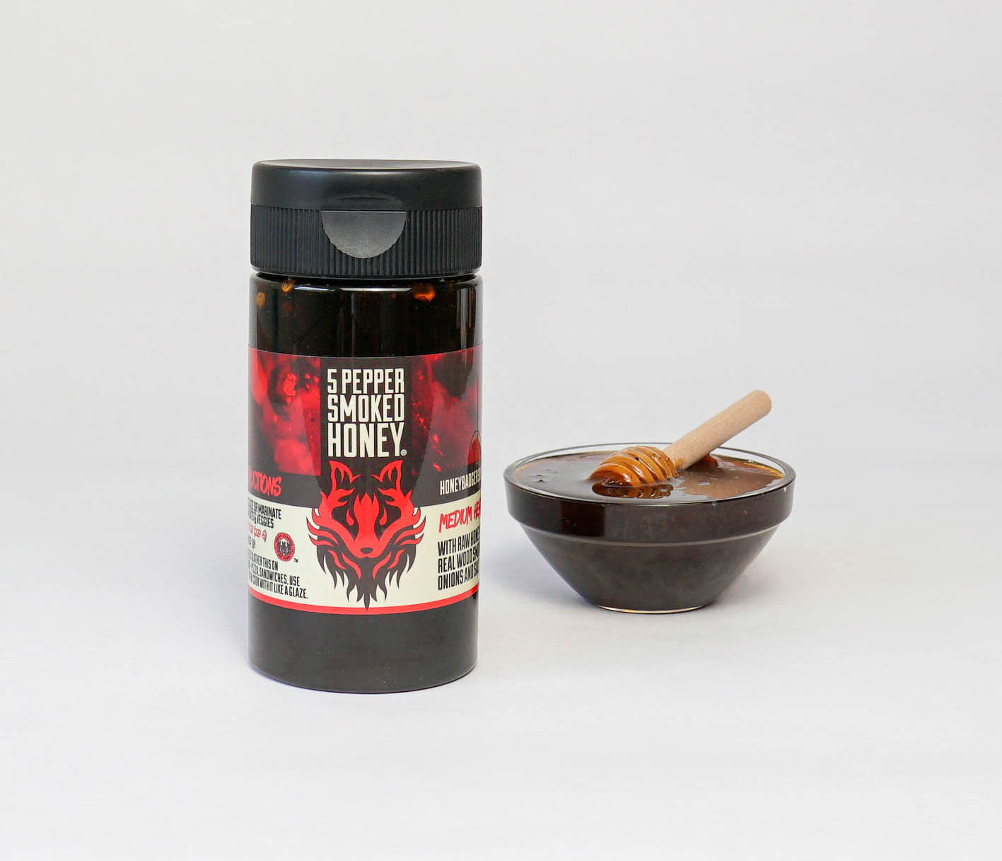 5-Pepper Smoked Hot Honey