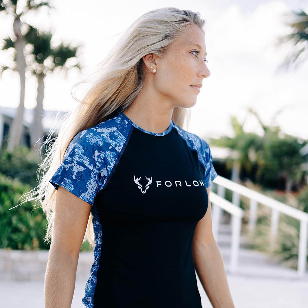 Women's SilverLUXE Rash Guard