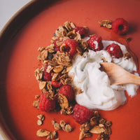 Vanilla Bean Granola with Sour Cherries
