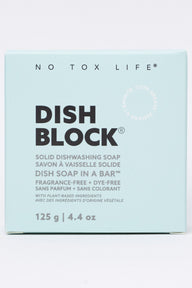 DISH BLOCK® solid dish soap - 4.4 oz (125g) bar - Fragrance Free