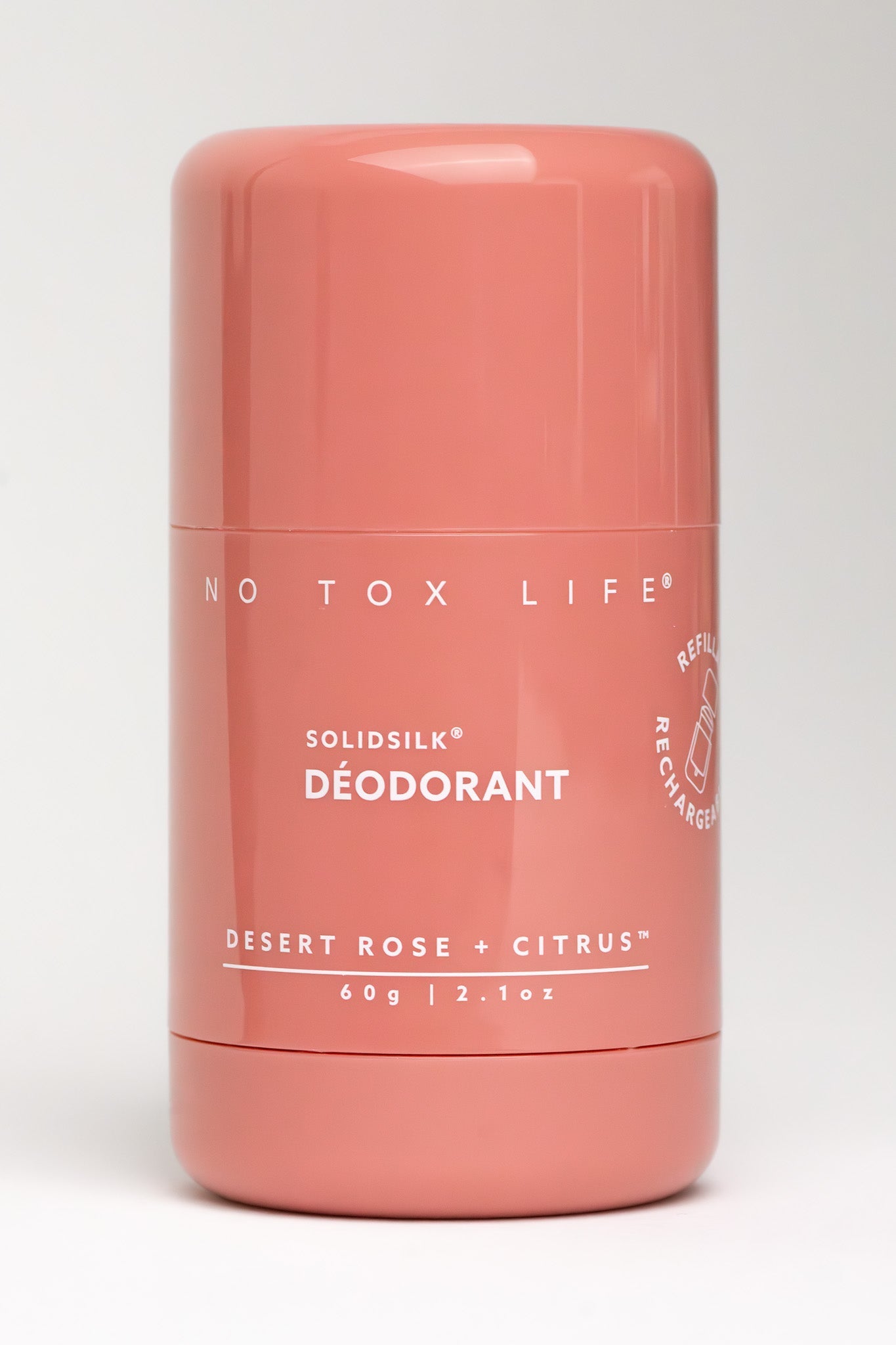 SOLIDSILK® Refillable Deodorant (Desert Rose + Citrus) - Extra Strength