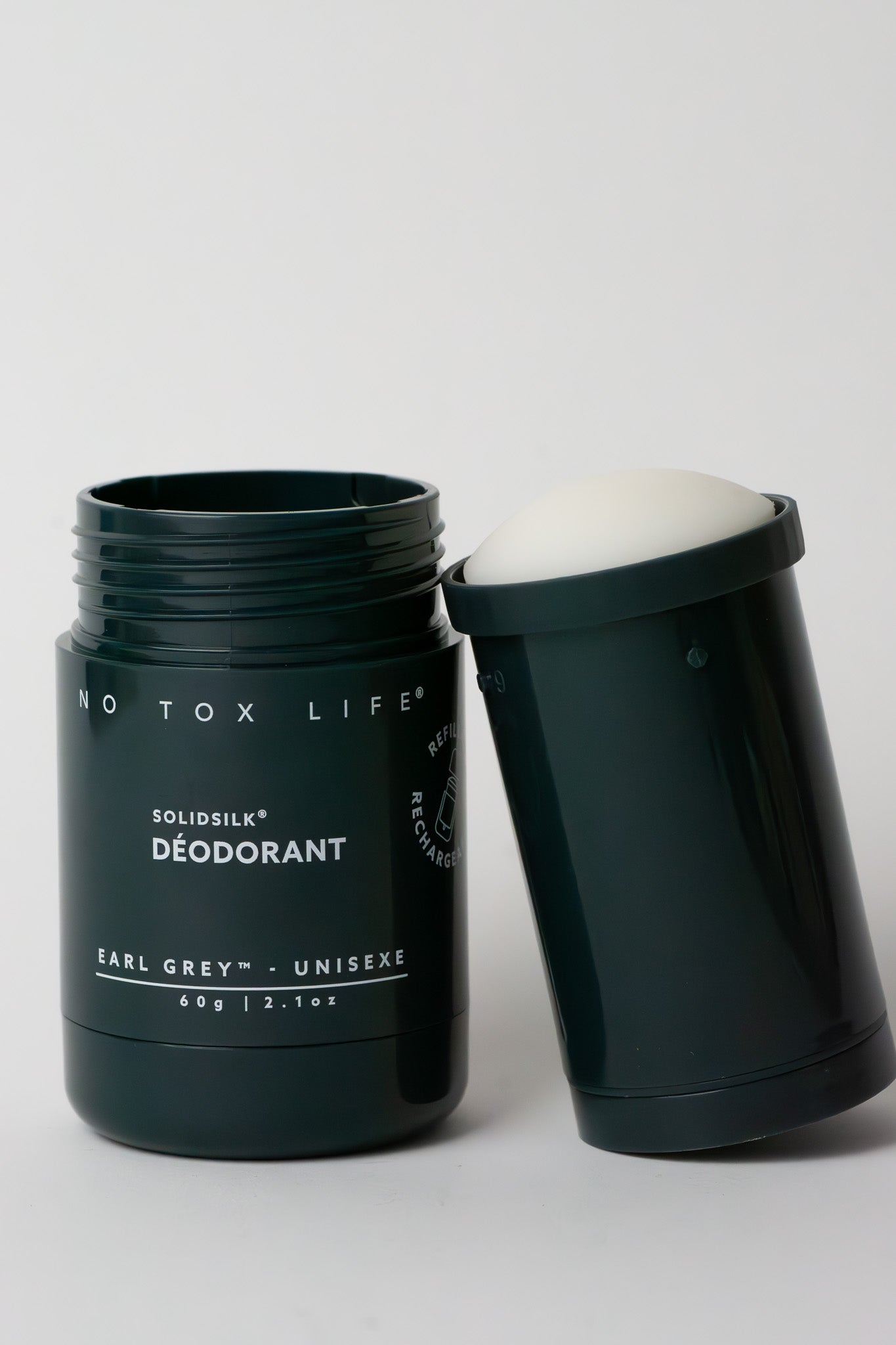 SOLIDSILK® Refillable Deodorant (Earl Grey) - Extra Strength