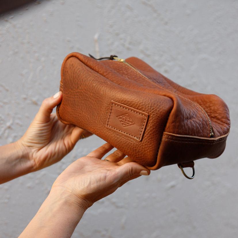 Leather Dopp Kit