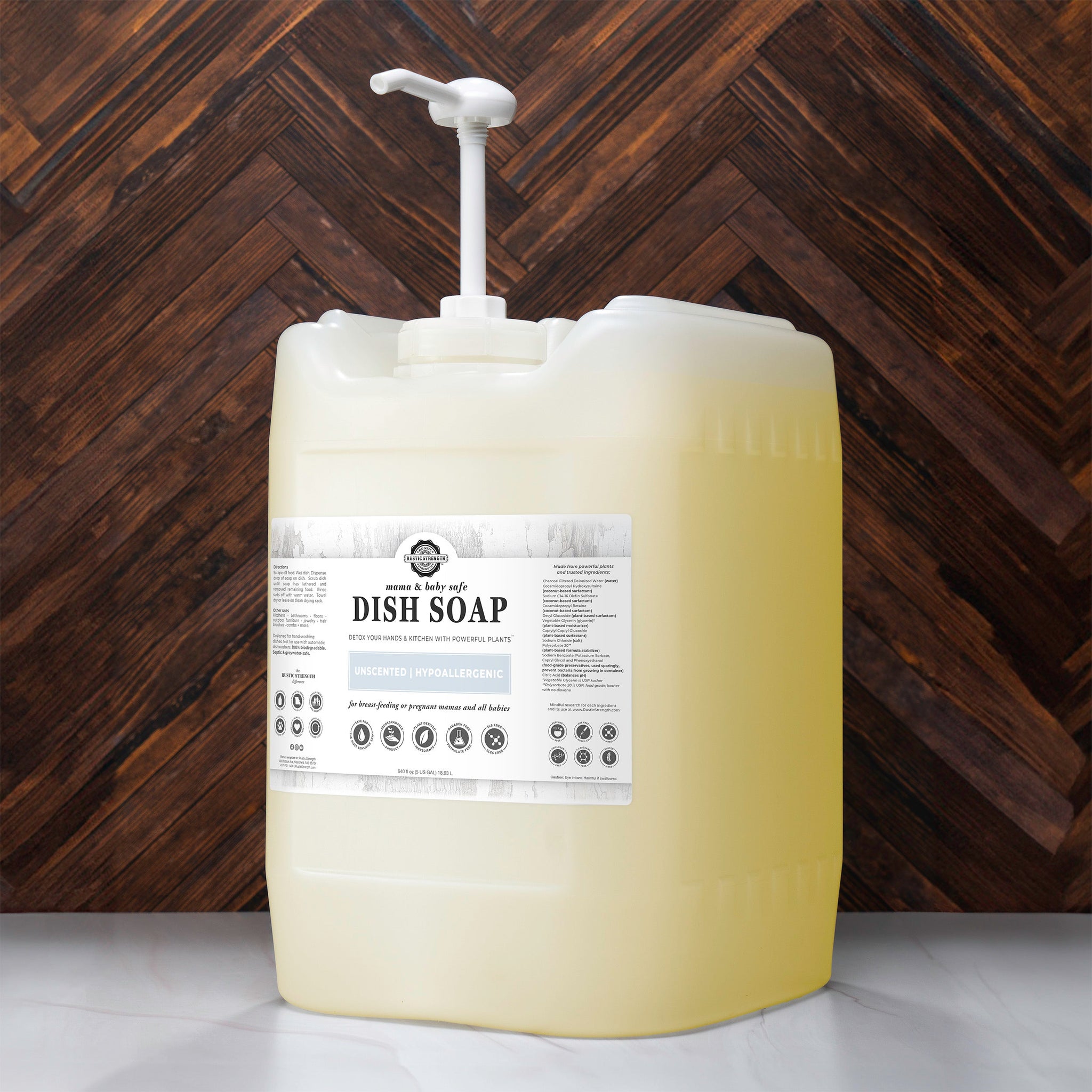 Dish Soap | Mama + Baby Safe - Unscented