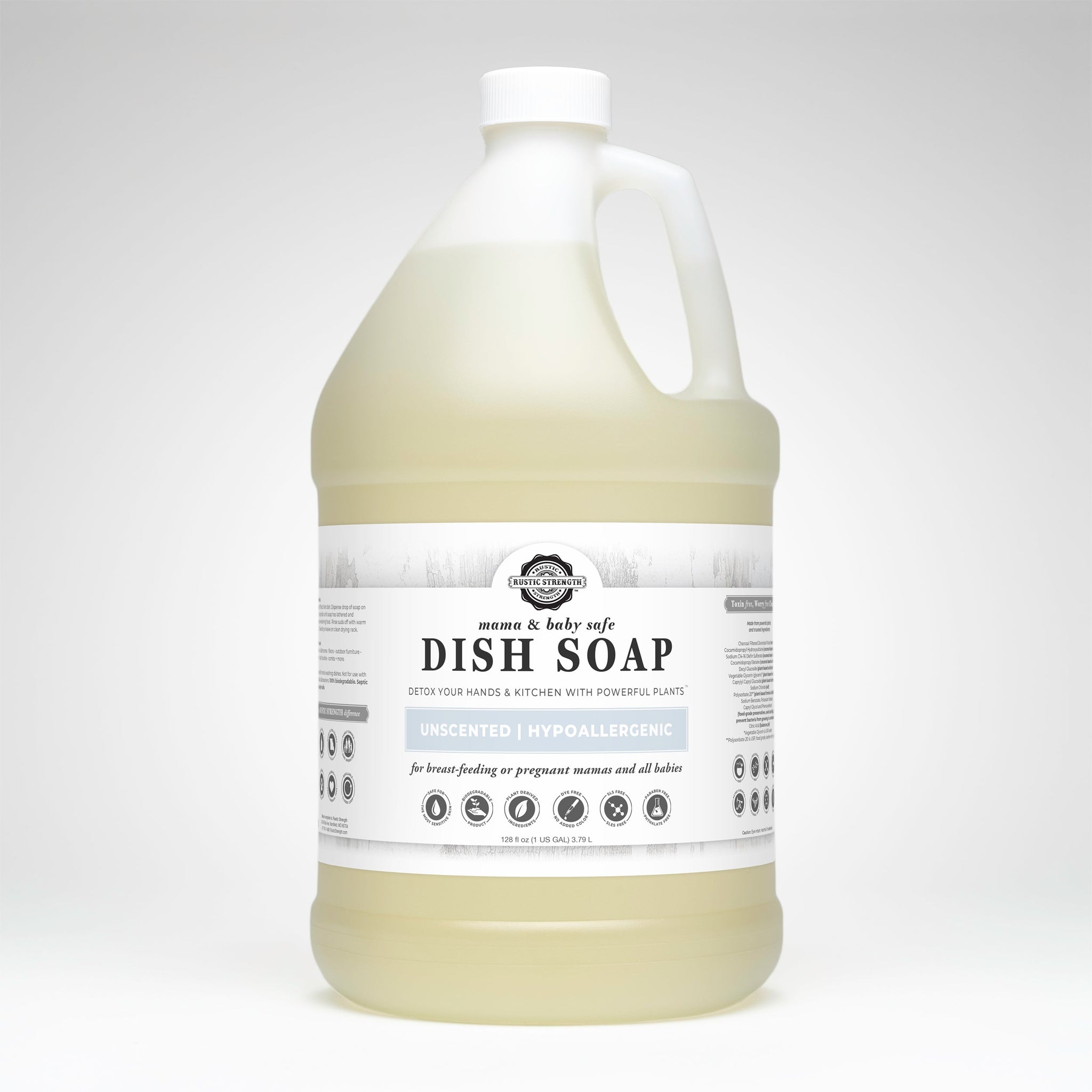 Dish Soap | Mama + Baby Safe - Unscented