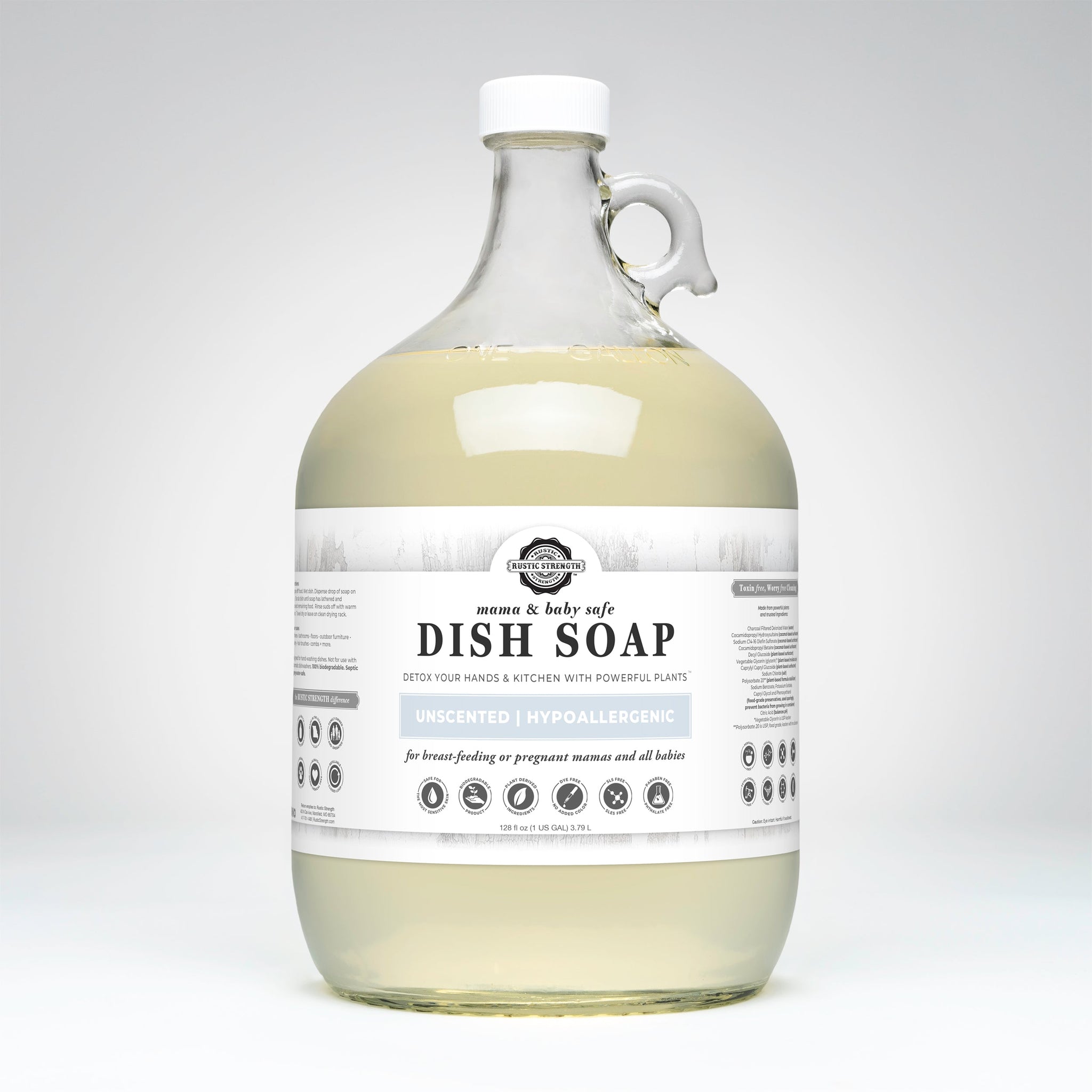 Dish Soap | Mama + Baby Safe - Unscented