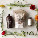 Chai Streusel Granola with Honey