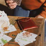 Leather Playing Card Case